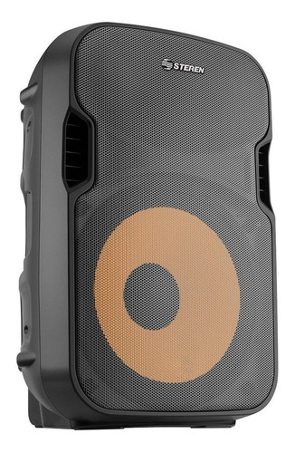 Imagen 2 de 3 de Bocina Steren BAF-1255BT con bluetooth negra 115V/230V