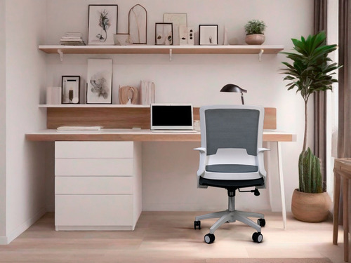I Seating Silla Oficina Ejecutiva Reclinable Blanca Civita B Color Blanco Material Del Tapizado Algodón