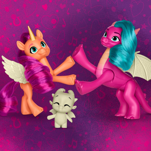 My Little Pony Dragon Sorpresa Fluorescente