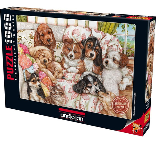 Cachorros De Anatolia Puzzle, Multicolor (per3162)