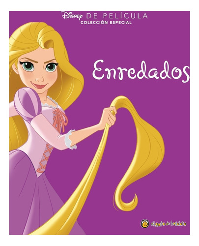 La Historia De Rapunzel. Enredados Cuento Disney De Película