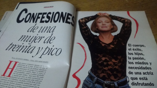 Revista Claudia Nº 13  Año 1993 Moda Cecilia Roth 