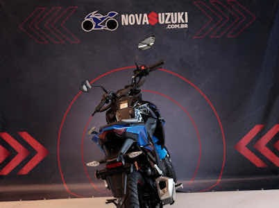 Imagem 4 de 9 de Haojue Dr 160 Azul/preta 2021