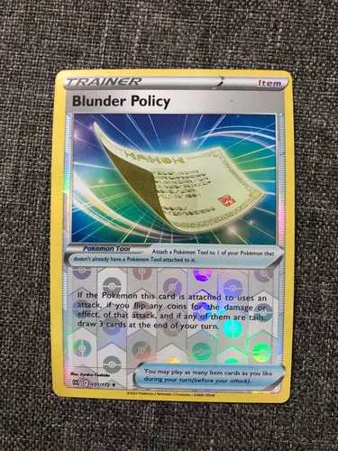 Blunder Policy Brillant Stars Pokemon Tcg Ingles