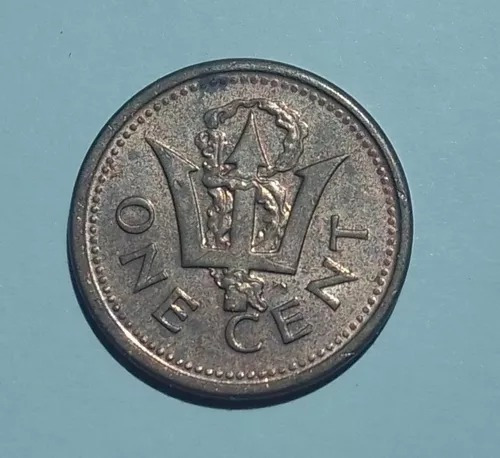 Moneda Barbados 1 Cent