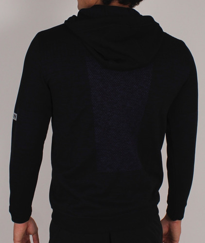 Imagen 3 de 3 de Rompevientos Negro Nuevo Capucha Li-ning Fpx