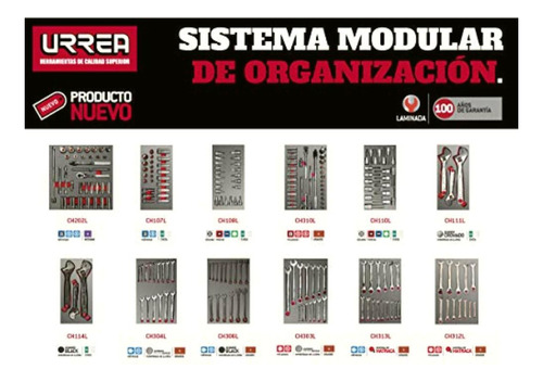 Urrea Ch313l Juego De Llaves Combinadas De Matraca