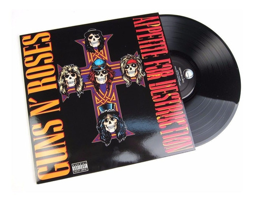 Guns N Roses Appetite For Destruction Vinilo Lp Nuevo Import