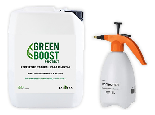 Green Boost Pesticida, Fungicida & Repelente Orgánico 5 L