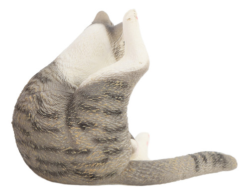Figura De Gato Educativa, Realista, Linda Maqueta De Juguete