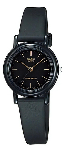 Reloj Casio Lq-139amv-1e Mujer Color De La Malla Negro Color Del Bisel Negro Color Del Fondo Negro