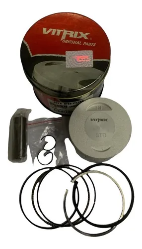Kit Piston Tvs 160 Apache 2 Valvulas 0.25 Vitrix