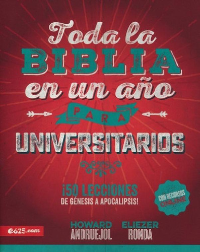 Toda La Biblia En Un Año P Universitarios, E625, Andruejol