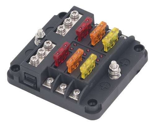 Bloque Atc Ato De 6 Vías, Led Impermeable De 12 V A 24 V Dc