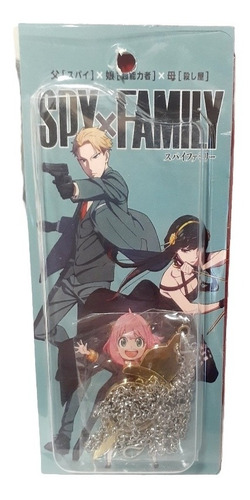  Colgante Spy X Family Anime Cadena + Dije Metalico