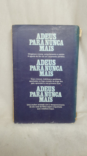 Livro Adeus Para Nunca Mais - Joy Fielding - Editora Record (Usado)