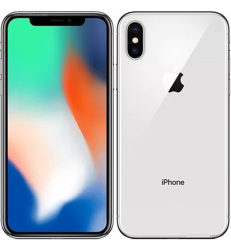 iPhone X 256 Gb Plata (Usado)