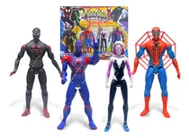 Comprar Muñeco Spiderman 2099. Muñeco Miguel O'hara. Gwen. Set X4