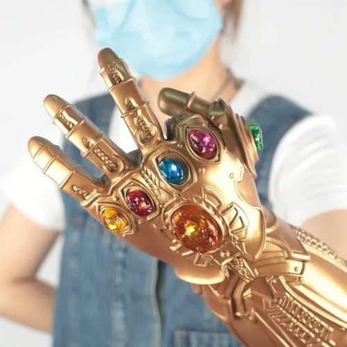 Guantes Thanos (brillan), Desmontables Con La Mano Izquierda