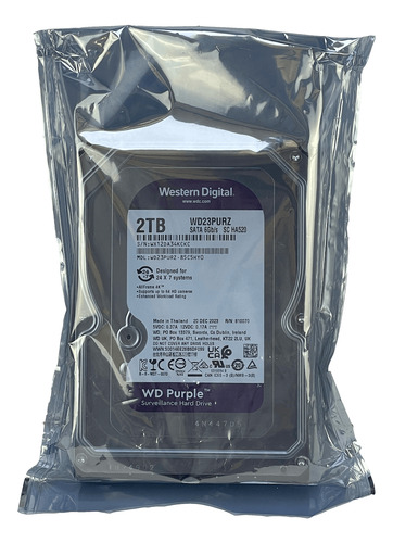 Westerndigital 2tb 256mb 5400rpm Disco Duro Interno 3,5puLG