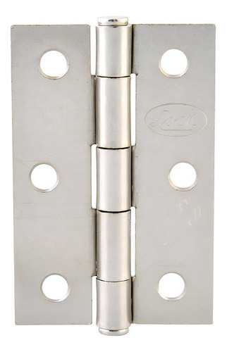 Bisagra Alargada Niquel Satinado 1.5puLG Acero Lock