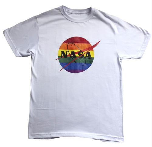 Camisetas De Diversidad Lgtbi Gay Nasa En Algodón Unisex