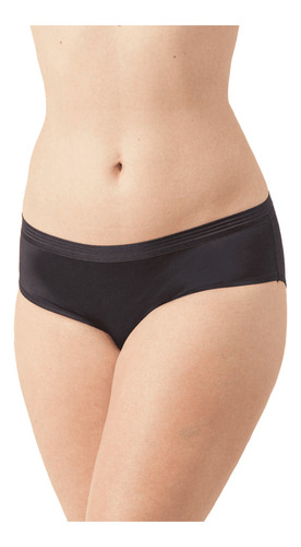 Panty Menstrual Bikini Negro - Nosotras Flujo Regular