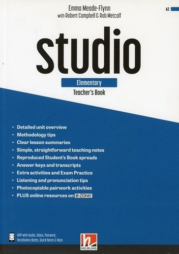 Studio Elementary - Teacher's Book + E-zone Kel Ediciones