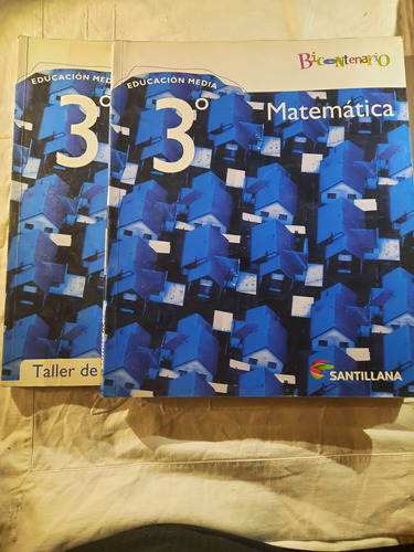 Pacx Matemáticas 3°medio Santillana Bicentenario 