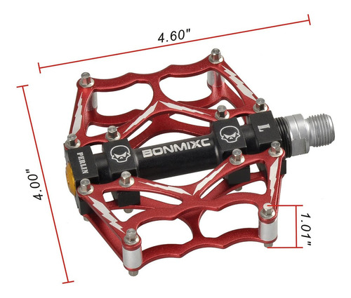 Pedales De Bicicleta Bonmixc 9/16 Pedales De Montaña Pedales