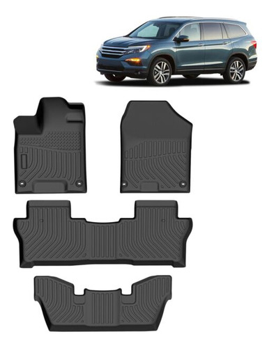 Pisos Bandeja Tpe Honda Pilot 2016 2018 2019 2020 2021 2022