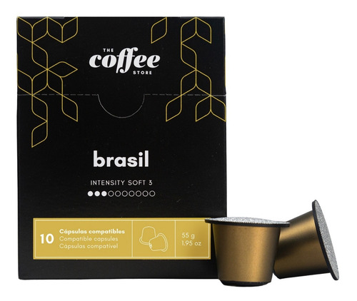 Capsulas The Coffee Store Comp Nespresso 10 Cajas De 10 Caps