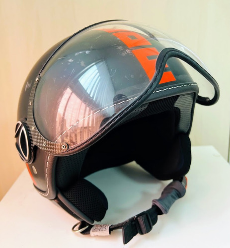 Casco Moto Momo Design Retro Abierto Talle L Usado