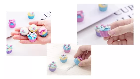 Pack Gomas Borradores Kawaii Cupcake Pastelito