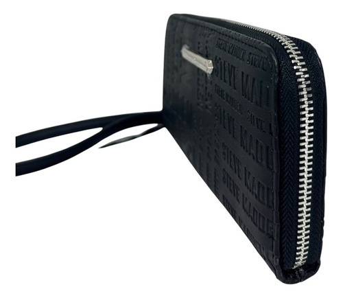 Steve Madden Cartera Monedero Para Dama Negro Diseño Logo