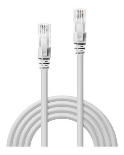 Imagen 1 de 7 de Cable De Red 3 Mts Cat5 Patch Cord Rj45 Utp Lan Ethernet