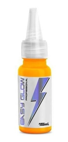 Tinta Easy Glow 15ml Para Tatuagem Tattoo - As Cores Cor Bus Yellow