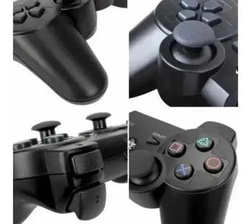 Controle Sem Fio Compatível Ps3 Wireless Playstation 3 Preto