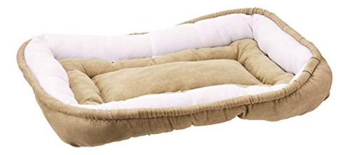 Cama Rectangular Suave Y Resistente Para Perro