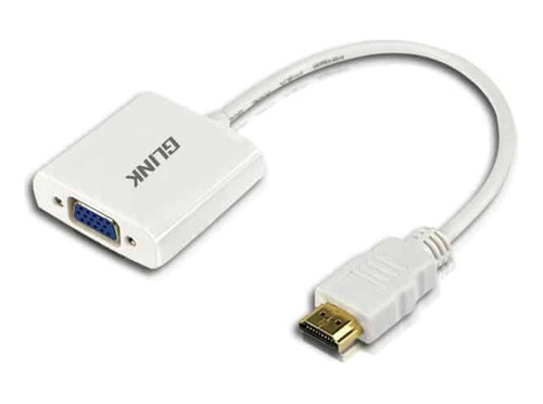 Adaptador Hdmi A Vga, Hdmi A Vga(macho A Hembra)1080p Gl-001