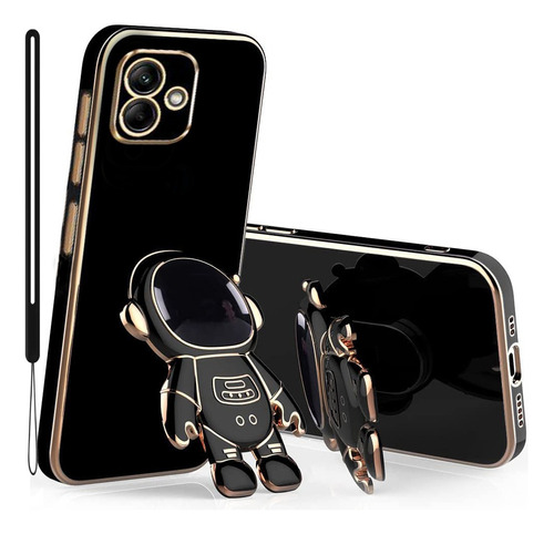 Funda Para Samsung Galaxy A05 4g Silicona Astronauta+correas