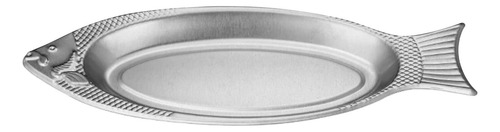 Platos Llanos Redondos De Metal Reutilizables De Acero Inoxi
