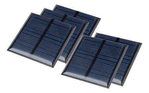 5pcs 5.5v 60ma Poly Mini Panel Solar Módulo Diy Cargad...