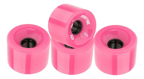8 X Ruedas De Skate Duraderas 70x51 Mm Longboard Roller 78a