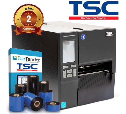 Impresora De Etiquetas Industrial Tsc Mb240 Conexion Red