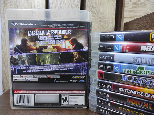 Jogo Resident Evil 6 Original Para Ps3 - Midia Física (Usado)