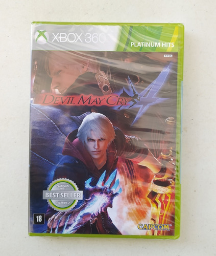 Jogo Devil May Cry 4 - Xbox 360 - Novo Lacrado - Dmc 4