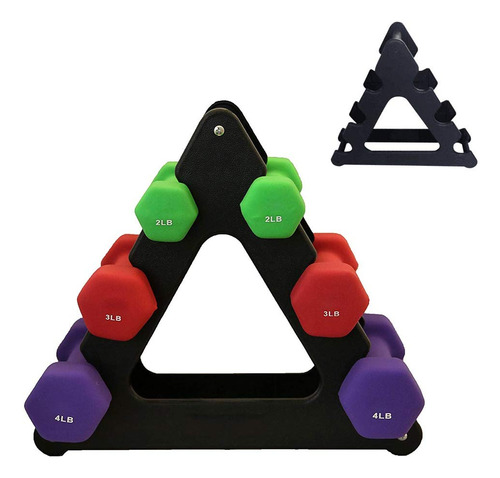 Imfun Soporte Para Mancuerna Compacto Gimnasio Casa Color