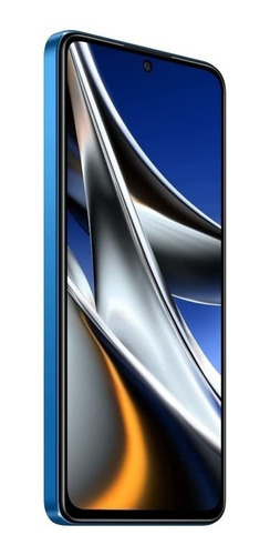 Imagen 3 de 9 de Xiaomi Pocophone Poco X4 Pro 5G Dual SIM 256 GB laser blue 8 GB RAM