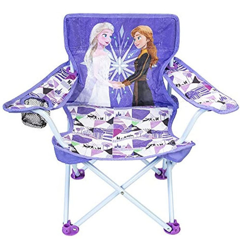 Disney Frozen 2 Kids Camp Chair Silla Plegable Con Bolsa De 